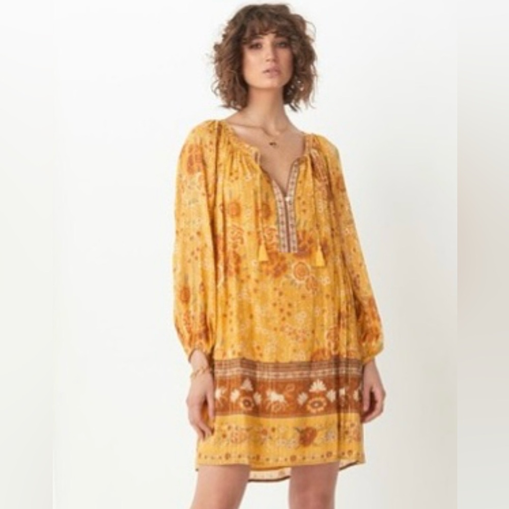 Spell VINTAGE Sunflower Mystic Tunic Dress